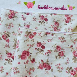 Cột tóc Triangle turban hoa/ Bandana