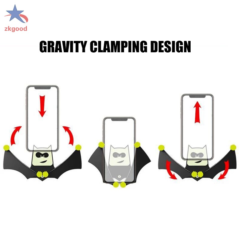 Giá Đỡ Điện Thoại 4-6.8 Inch Hình Cánh Dơi