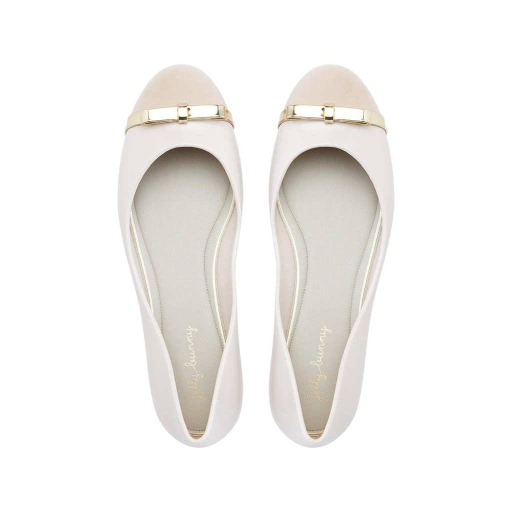 Jelly Bunny  - Giày nữ búp bê đế bệt MELINA DUAL B20WLFL006 màu trắng