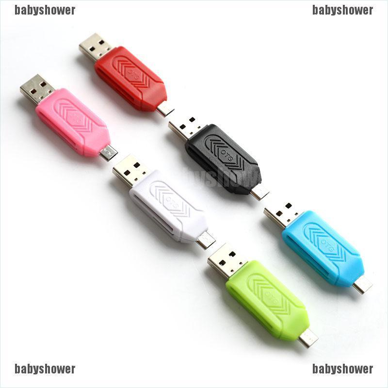 Đầu Đọc Thẻ Nhớ Usb Otg 2 Trong 1 | BigBuy360 - bigbuy360.vn