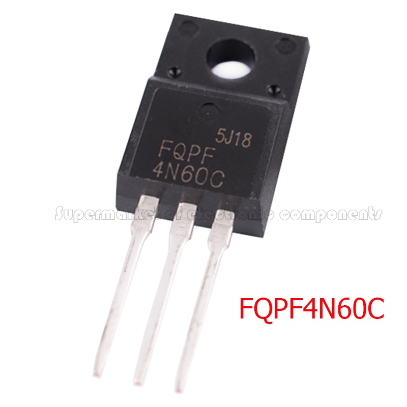 Set 10 Linh Kiện Bán Dẫn FQPF4N90C FQPF4N60C FQPF2N60C FQPF20N60C FQPF20N50 FQPF12N60C FQPF10N60C TO-220