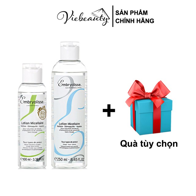 Nước Tẩy Trang Cây Phỉ Embryolisse Micellaire Lotion 100ml - 250ml - Khongcoson