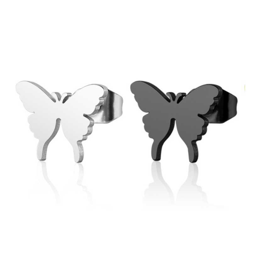 Khuyên titan hình bướm butterfly cá tính