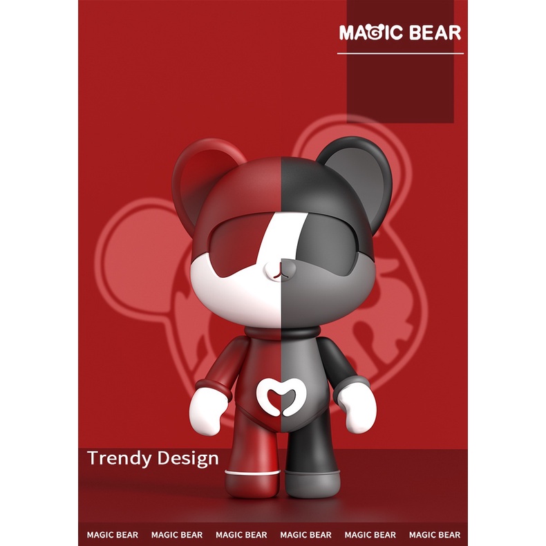 Bình giữ nhiệt hình gấu Magic Bear siêu cute 350ml