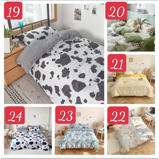 [Siêu rẻ] combo chăn ga gối 1m6x2m poly nhập Hoa hồng