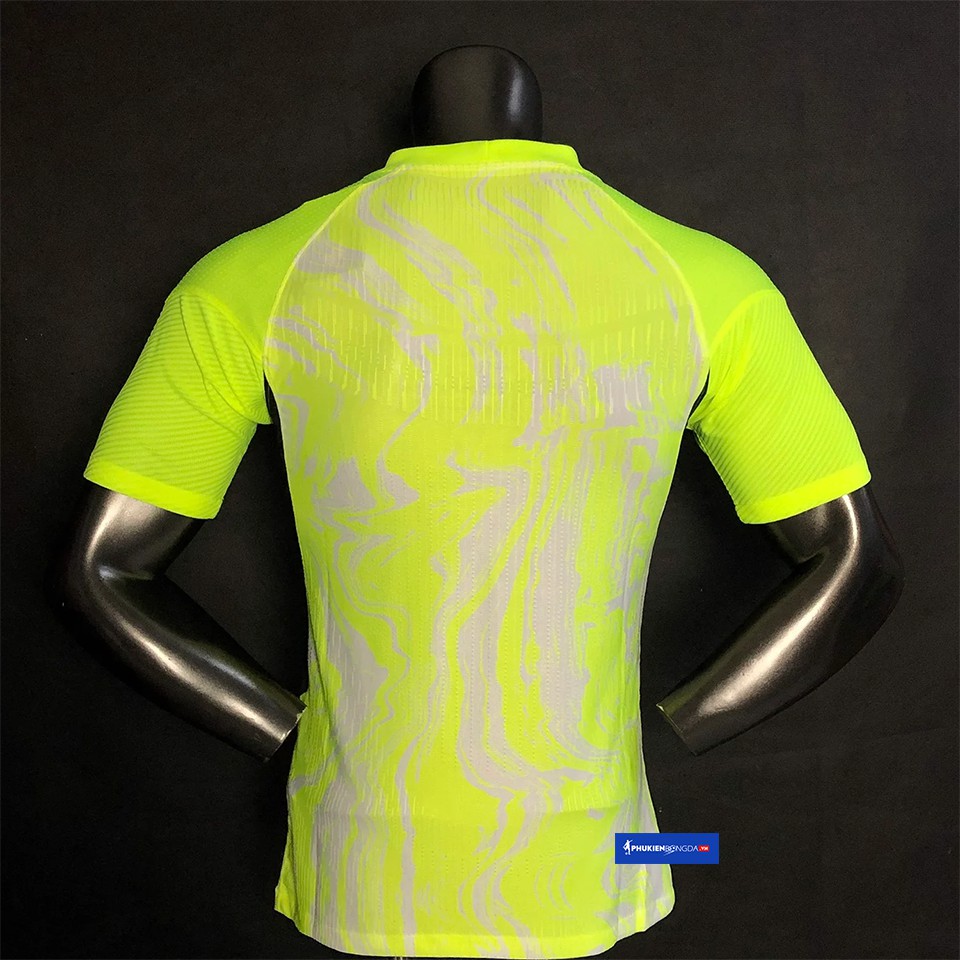 Áo Atletico Madrid xanh dạ quang sân khách 2020-2021, 2020/21 bản PLAYER Issue BODY fit cao cấp Thái Lan
