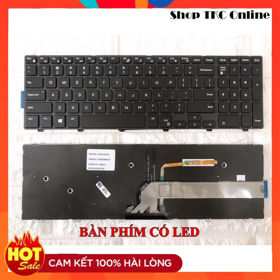 🔥Phím Laptop Dell 3541 3542 3558 3559 5559 5542 5543 5555 5547 5548 3567 3568 Inspiron 15-5000 (FREE SHIP ĐƠN TỪ 50K)