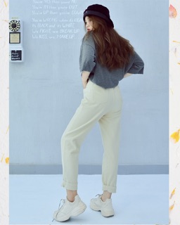 Quần Baggy Trơn / CREAMY JEANS 2