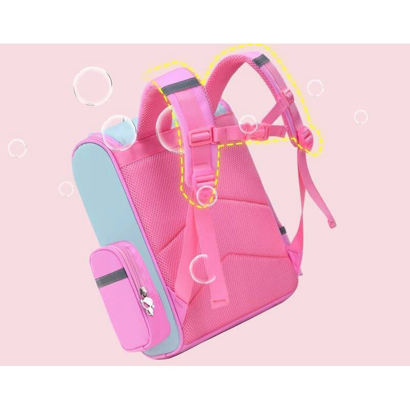 Balo dáng hộp Ngựa Pony CHỐNG GÙ LƯNG - SIÊU NHẸ DÀNH CHO CÁC BÉ