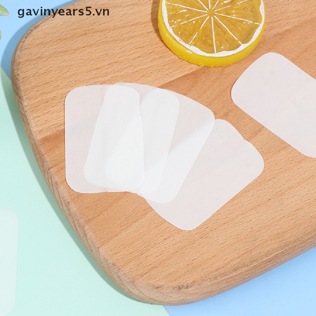 Set 100 Giấy Xà Phòng Rửa Tay Tạo Bọt Có Thể Di Chuyển Tiện Lợi