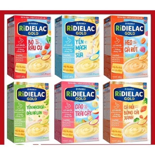 Bột Ăn Dặm RIDIELAC-Vinamilk 200gram Đủ loại