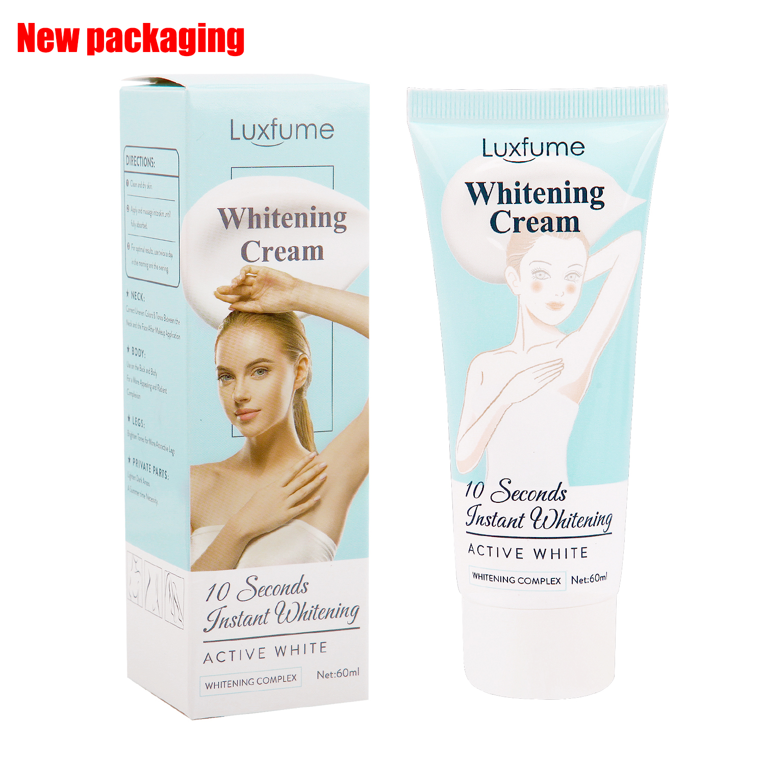 Kem Làm Trắng Vùng Da Dưới Cánh Tay / Chân / Đầu Gối / Vùng Bikini Tiện Dụng | BigBuy360 - bigbuy360.vn