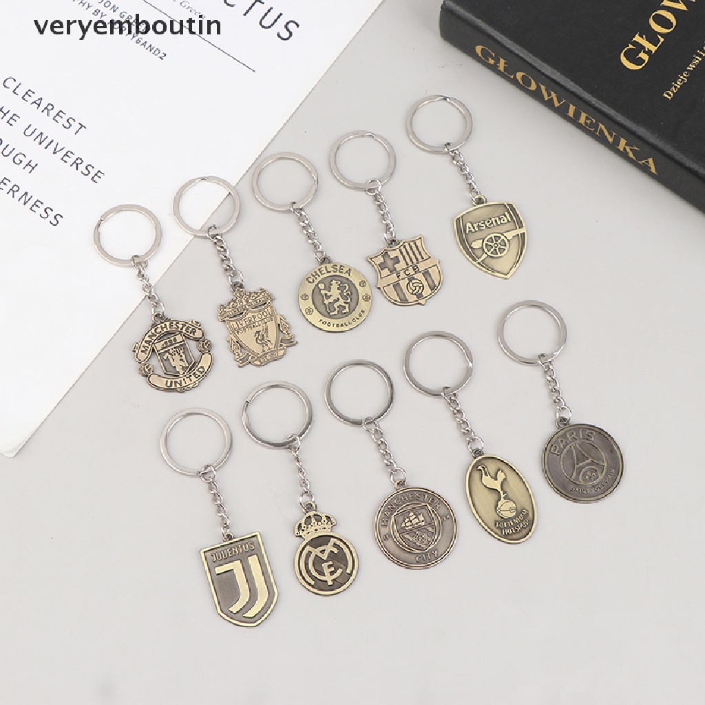 Móc Khóa Kim Loại Hình Quả Bóng Đá