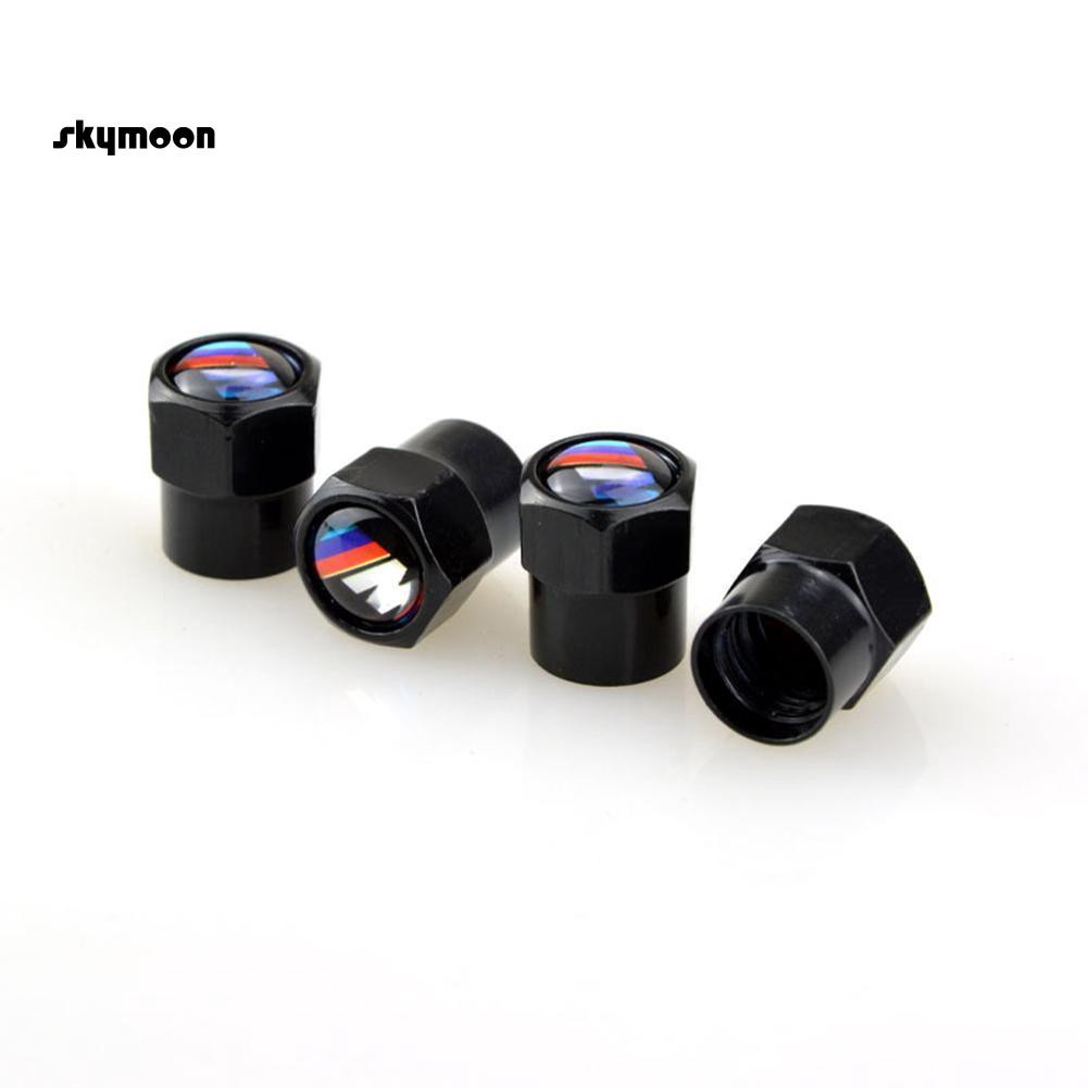 Set 4 nắp đóng ống van chuyên dụng dành cho bánh xe hơi BMW
