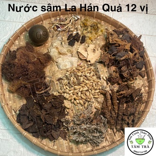 Nước Sâm La Hán Qủa -1 set 12 Vị (Nấu 6-7lít nước)- 140 gram -Gói Canh Thảo Dược -Tâm Trà