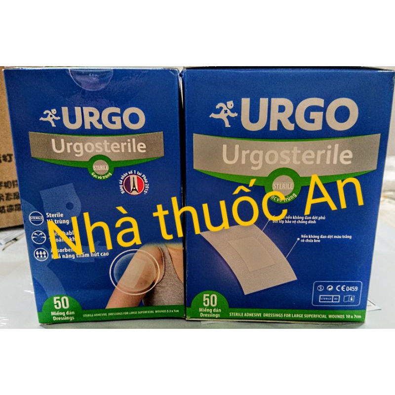 (1 miếng) Urgosterile gạc dán vô khuẩn 5.3cm*7cm