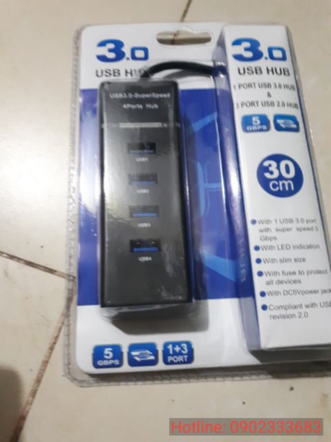 Bộ chia usb 3.0 4 cổng | hub usb 3.0 4ports