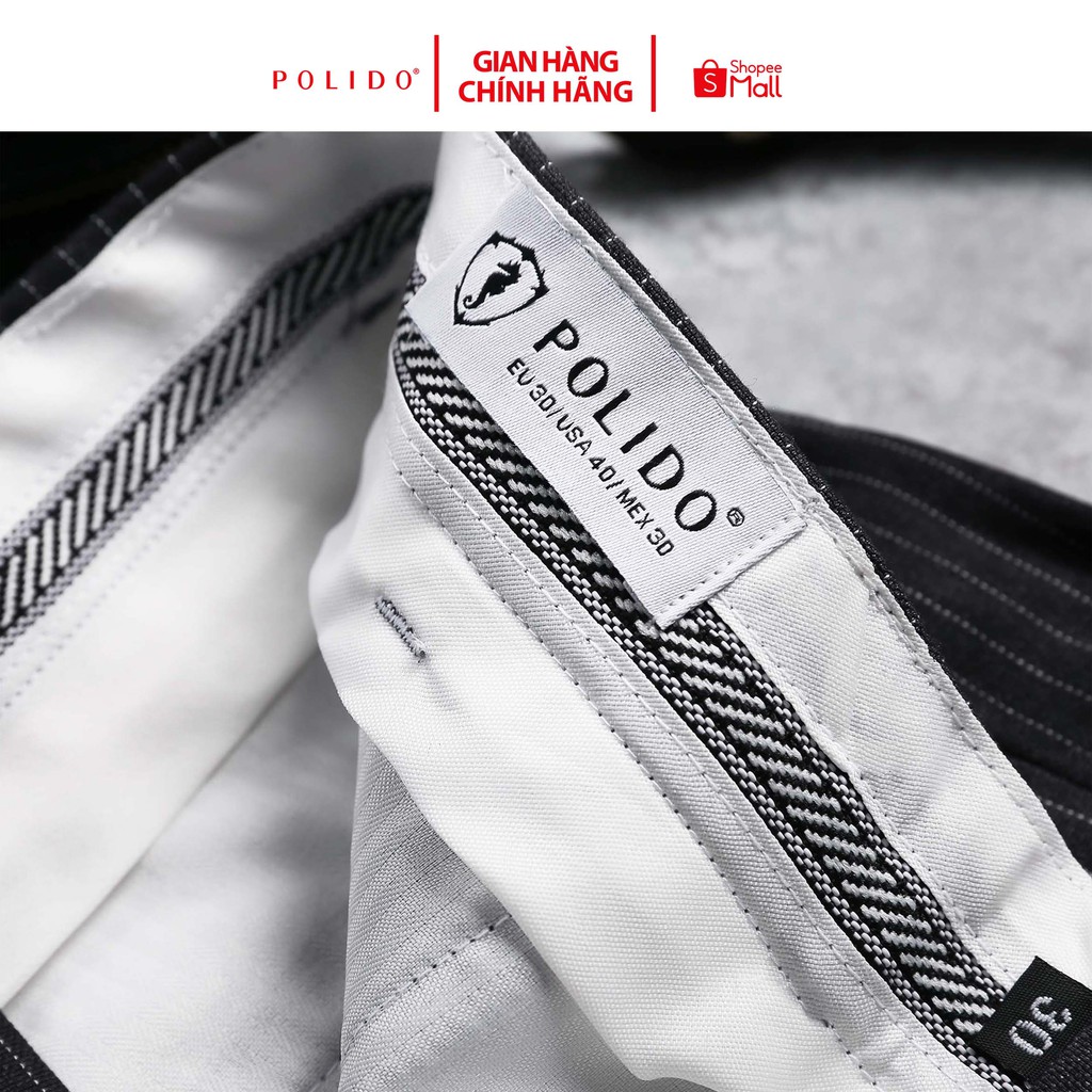 Quần Âu Nam Kẻ Sọc POLIDO Form Baggy Thoải Mái, Chất Vải Mềm Mịn - POLIDO Mall | BigBuy360 - bigbuy360.vn