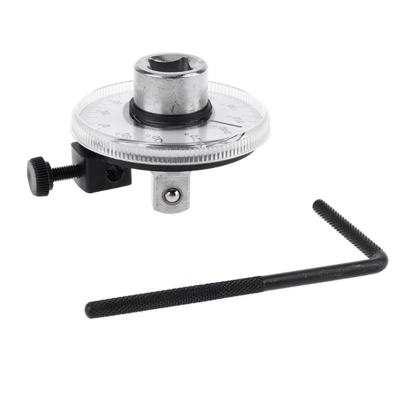 Đồng Hồ Đo Góc 1/2 360 Độ Kèm Chìa Vặn