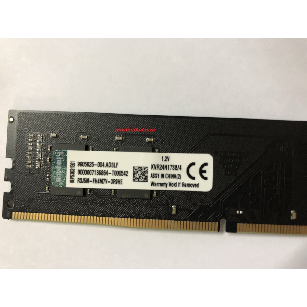 [Mã ELMS05 giảm 5% đơn 300k]Ram Kingston DDR4 4GB Bus 2400MHz mới 100%-Bảo Hành 03 năm | BigBuy360 - bigbuy360.vn