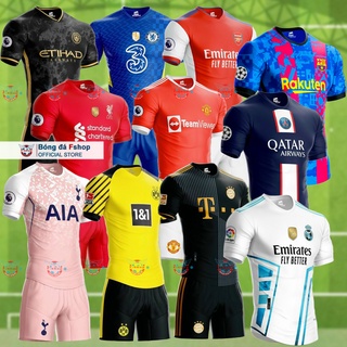 Hình ảnh Bộ quần áo bóng đá câu lạc bộ Manchester và các CLB ngoại hạng - Bộ sưu tập những mẫu áo bóng đá Hot chính hãng
