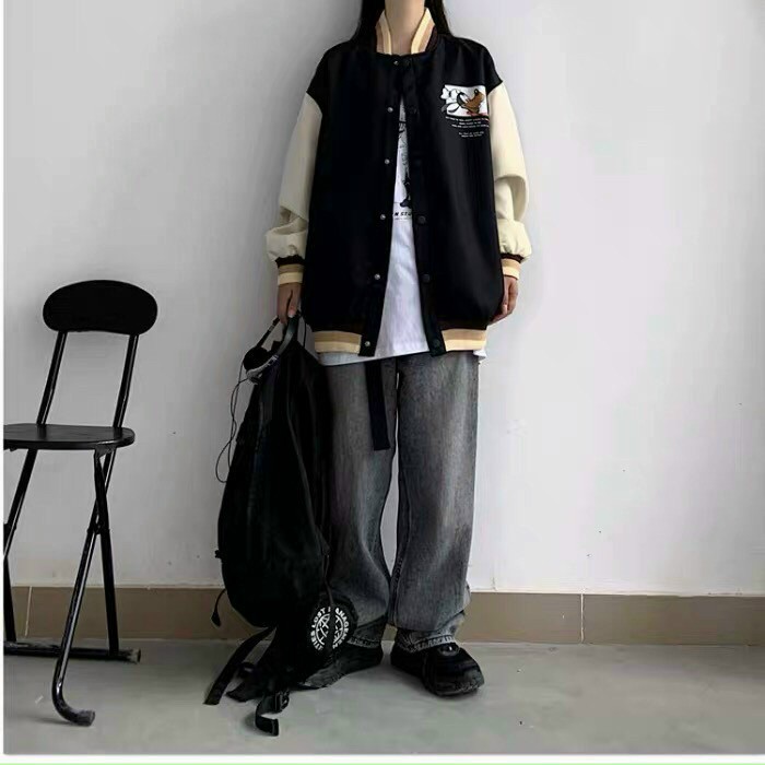 ÁO KHOÁC DÙ NAM NỮ KIỂU BOMBER FORM RỘNG HỌA TIẾT CỰC CHẤT , CHẤT DÙ 2 LỚP DÀY MỊN CSAK | BigBuy360 - bigbuy360.vn