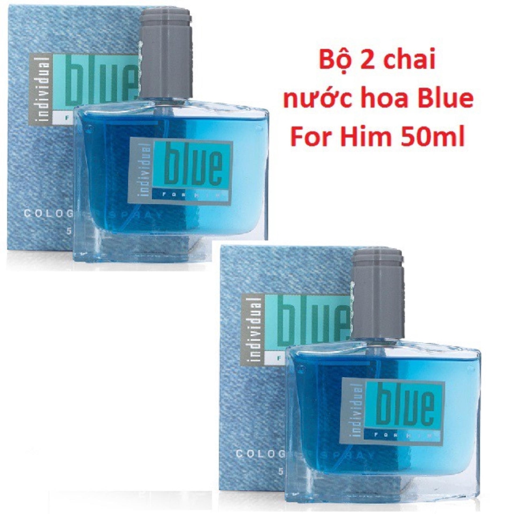 Bộ 2 Nước Hoa Nam BIue For Him 50ml