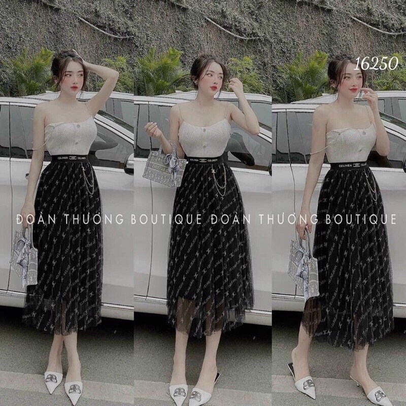 Chân váy voan hàng Quảng Châu cao cấp❤️❤️❤️