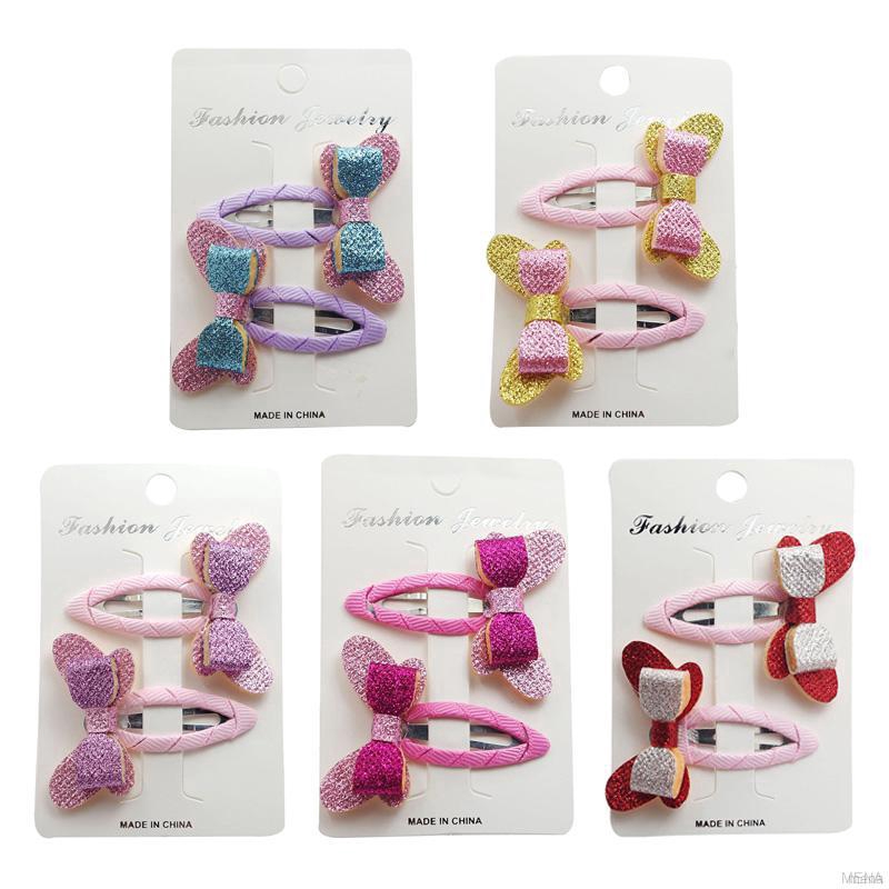 Set kẹp tóc nơ xinh xắn