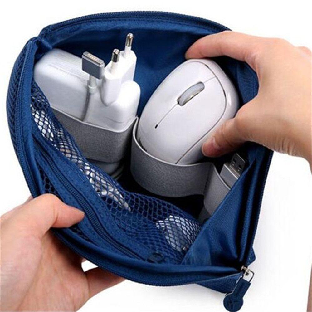 Hộp Đựng Tai Nghe / Cáp Sạc Thiết Kế Nhỏ Gọn Tiện Dụng