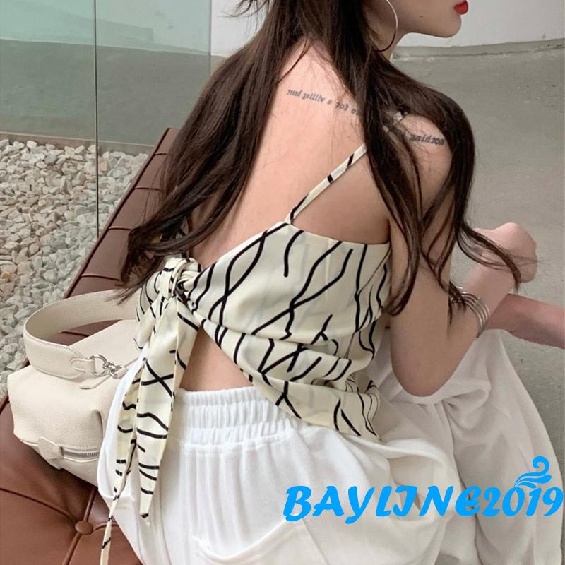 Áo Nữ Không Tay Hở Lưng Thời Trang Quyến Rũ