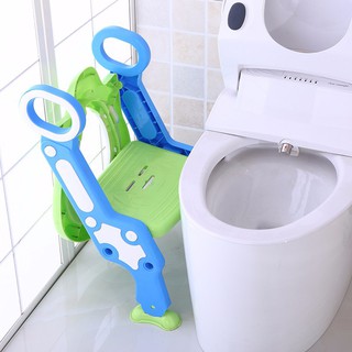 Nắp bồn cầu có thang cho bé