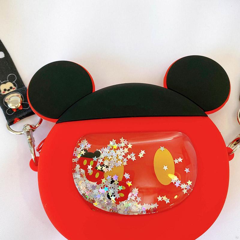 Túi Đeo Chéo Hình Chuột Mickey Đáng Yêu Cho Bé Gái