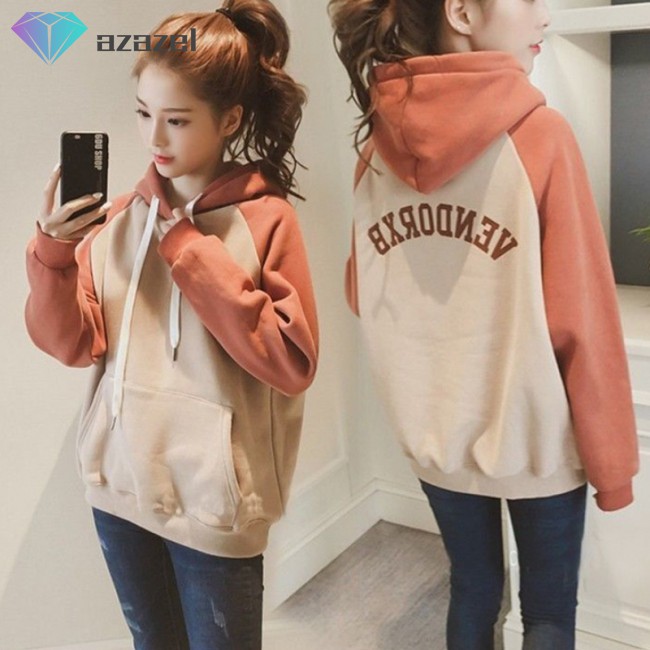 Áo Hoodie Dài Tay Size Lớn Cho Nữ