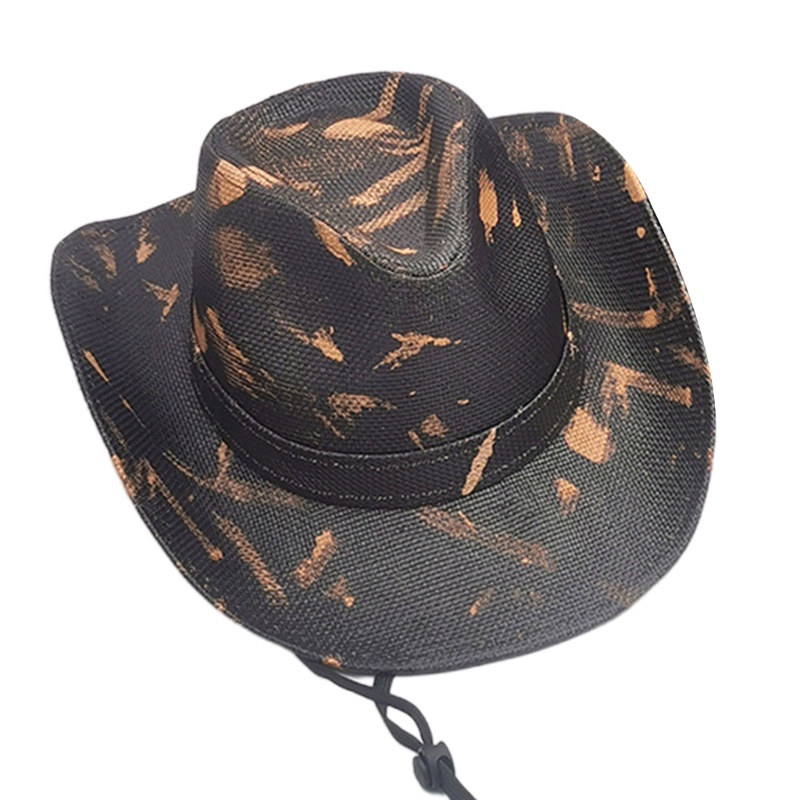 Mũ Cao Bồi Chống Nắng Mùa Hè Kích Thước Lớn Rave Cow Girl Cổ Điển Cho Nam Và Nữ