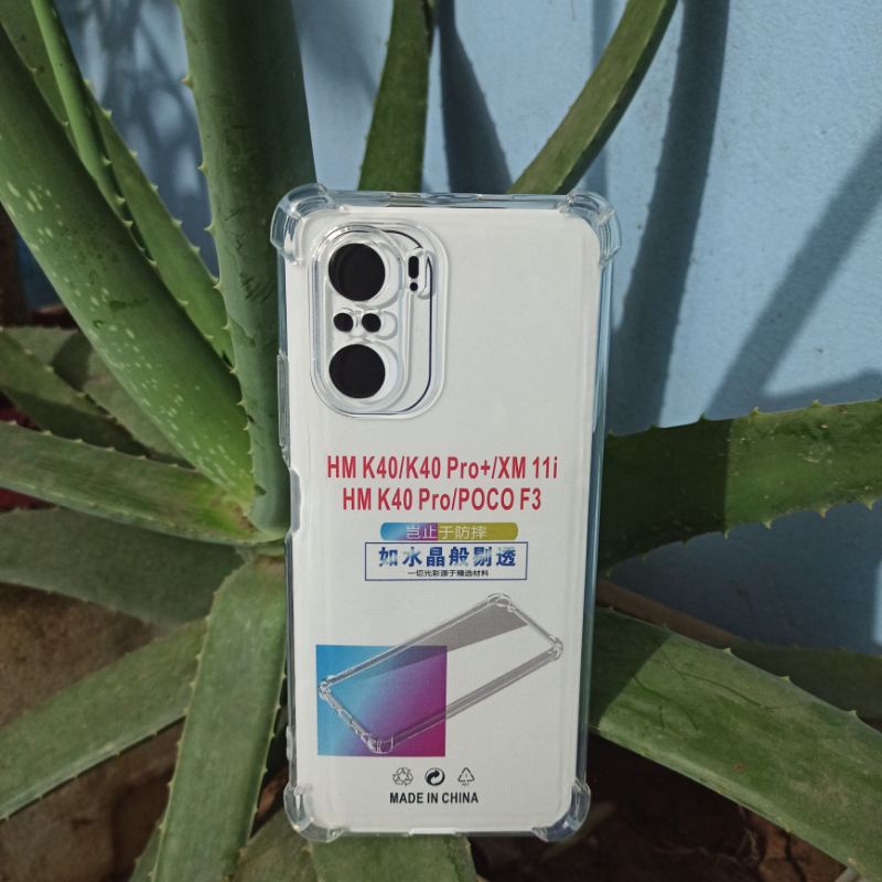 Ốp lưng Xiaomi Redmi k40 / K40 Pro / Poco F3 / Poco F3 Pro / Mi 11i - Ốp lưng chống sốc trong suốt bo viền bảo vệ camera