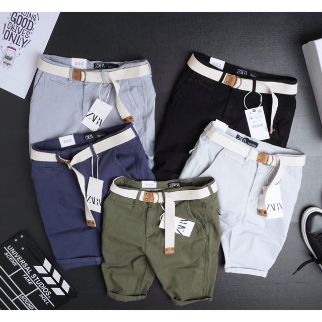 Quần short kaki nam