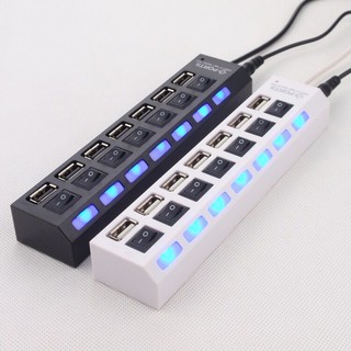hub 7 cổng usb 2.0 tốc độ cao có công tắc