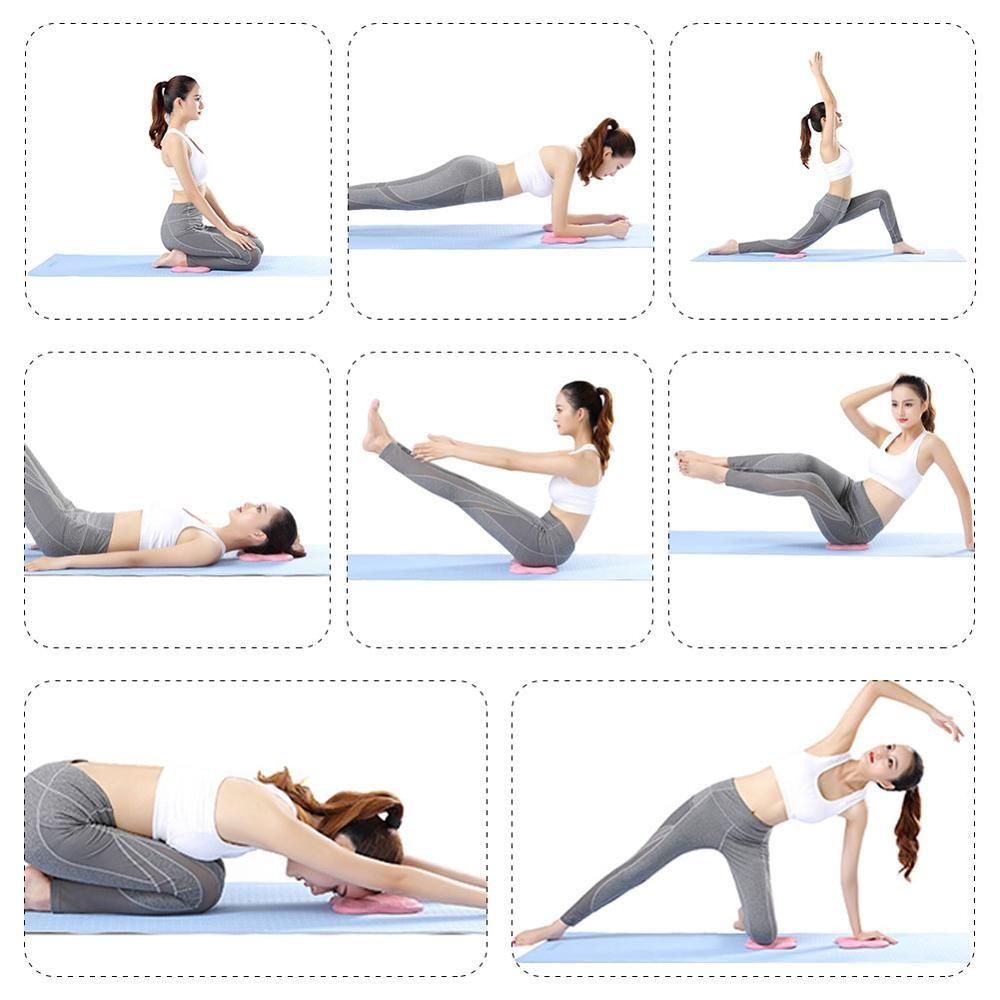 Đệm Bảo Vệ Đầu Gối Gọn Nhẹ Chống Trượt Hỗ Trợ Luyện Tập Yoga / Thể Hình Trong Nhà