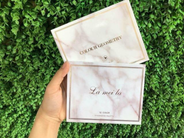 Bảng phấn mắt vỏ cẩm thạch trắng của Lameila | BigBuy360 - bigbuy360.vn