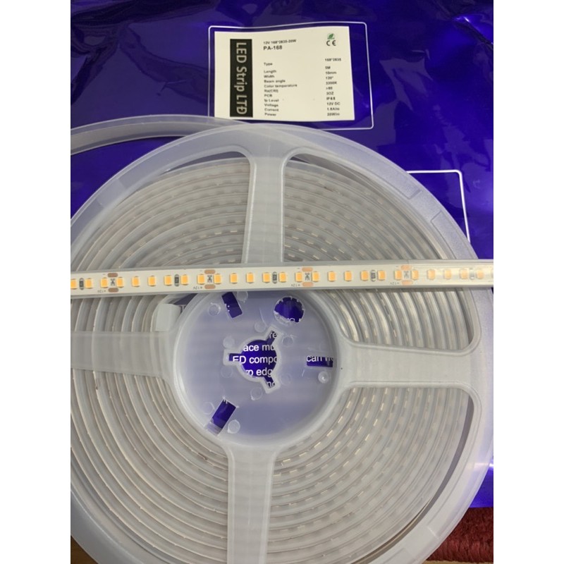 Led cuộn ip65 chip led 2835 168led/1m