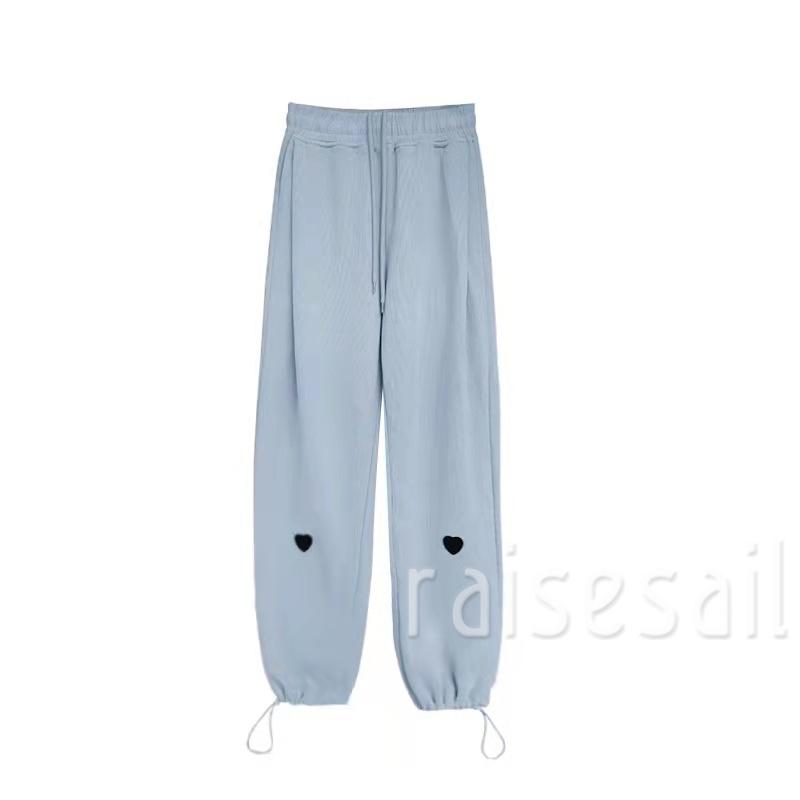 RS Quần Dài Lưng Cao In Họa Tiết Trái Tim Thời Trang Cho Nữ | BigBuy360 - bigbuy360.vn