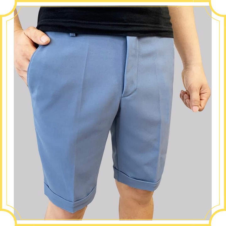 Quần short âu nam dáng slimfit, chuẩn thiết kế Hàn quốc, cực tôn dáng, lịch sự, trẻ trung(QSAT )