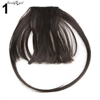 Tóc Mái Giả Dạng Kẹp Thời Trang Cho Nữ