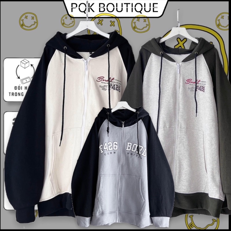 [sẵn] Áo Khoác Zip Kéo F426 Ver 2022 Nhiều Màu - pqk boutique