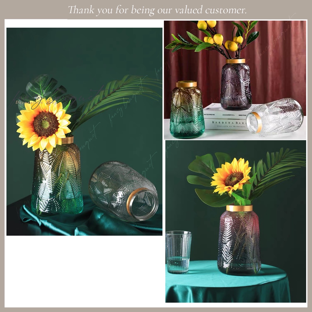 Bình hoa thủy tinh trang trí ❤️FREESHIP❤️ Bình cắm hoa phong cách bắc âu