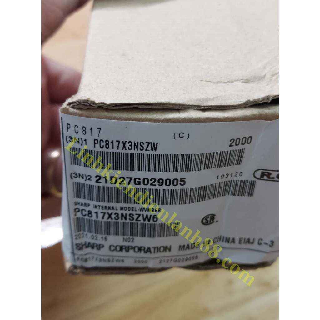 10 con Photo Quang Cắm  PC817 817 DIP-4 Mới Chính Hãng Sharp 100%