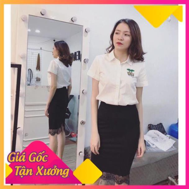 GIÁ SỈ - Chân váy bút chì phối ren siêu đẹp | BigBuy360 - bigbuy360.vn