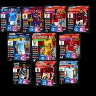 Lẻ 6k/ thẻ match attax base 2019/20