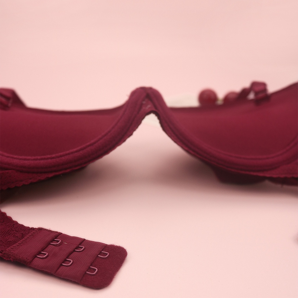 Áo Lót Quả Ngang Luperi Mút Ép Siêu Nâng Dây Tháo Rời Tiện Dụng Cho Trang Phục Hở Vai Sp87